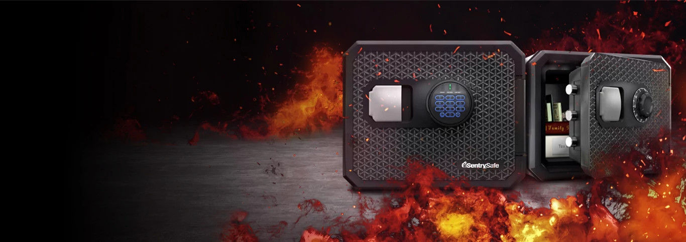 Fire Safes within a burning fire